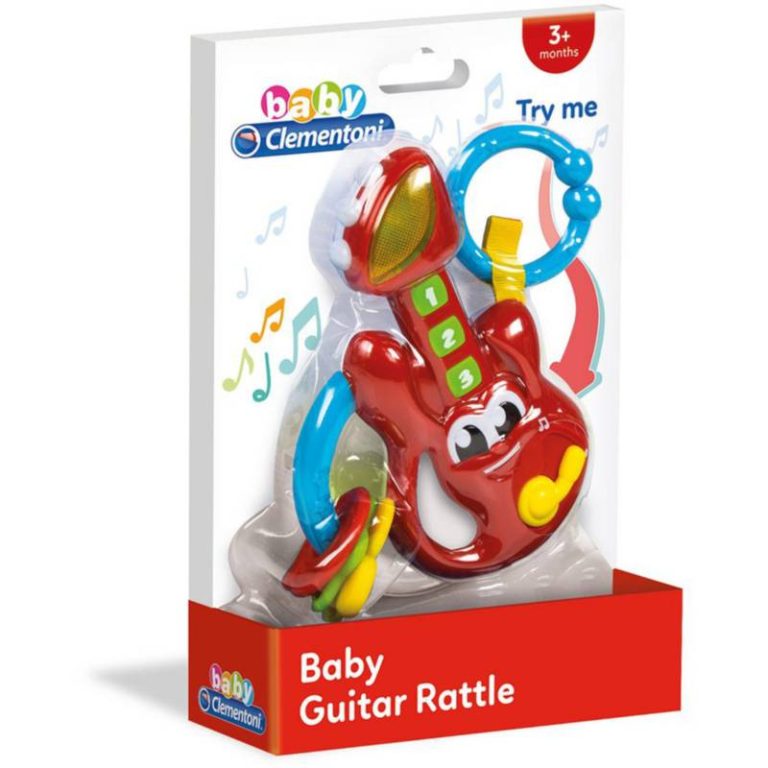 BABY CLEMENTONI SONAJERO MUSICAL GUITARRA 17230
