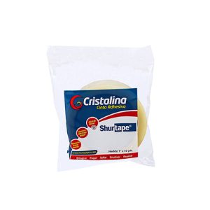 CINTA ADHESIVA TUBO SHURTAPE 1 X 72 YDS CRISTAL - Imagen 2