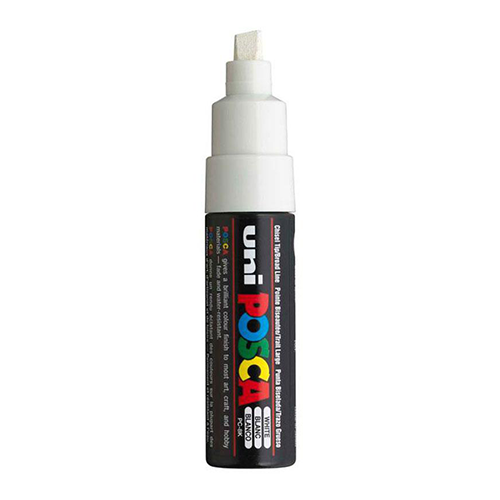 MARCADOR POSCA UNI PC-8K BLANCO
