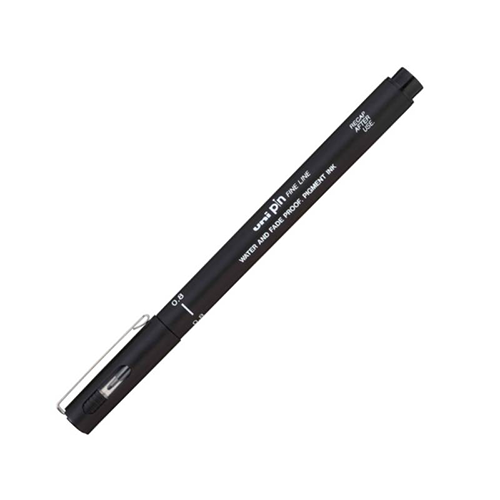 MARCADOR UNI PIN08-200 NEGRO