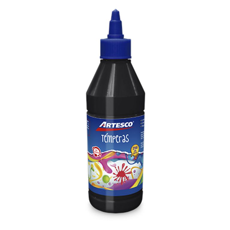 TEMPERA ARTESCO X 250 ML NEGRO