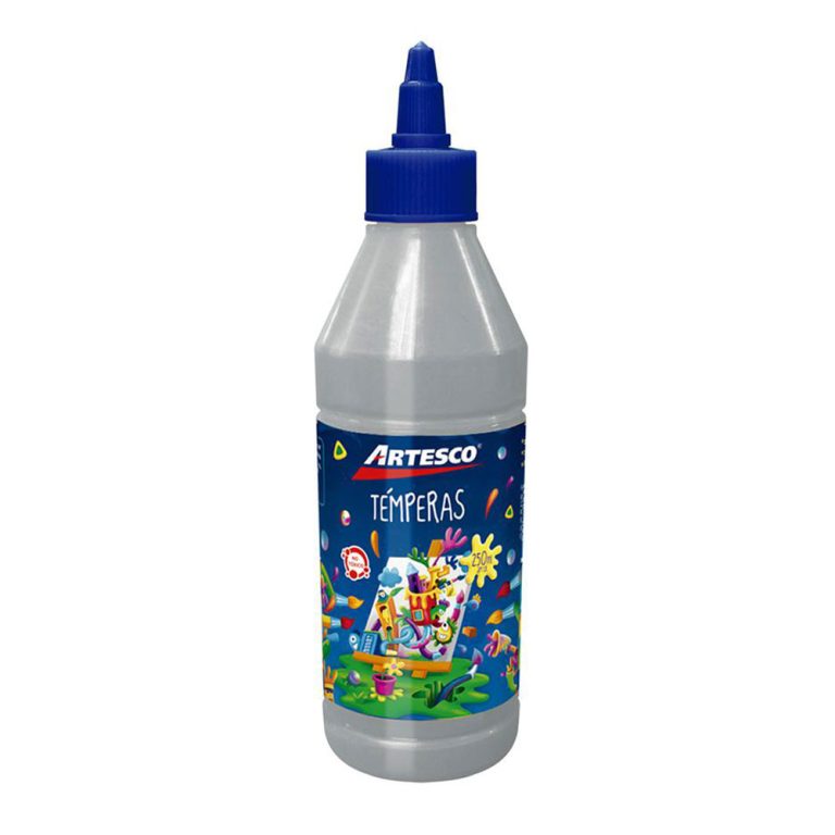 TEMPERA ARTESCO X 250 ML PLATEADO METALIZADO