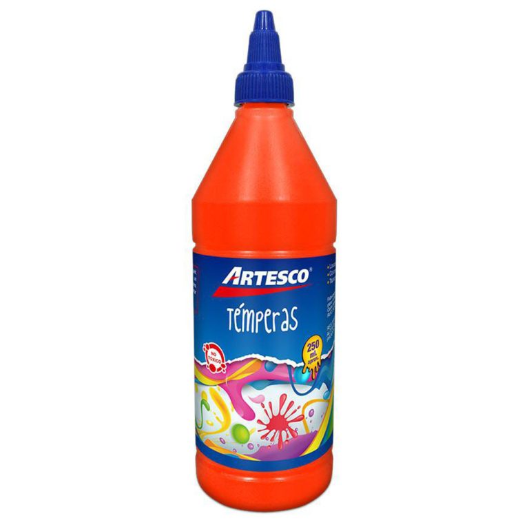 TEMPERA ARTESCO X 250ml NEON NARANJA