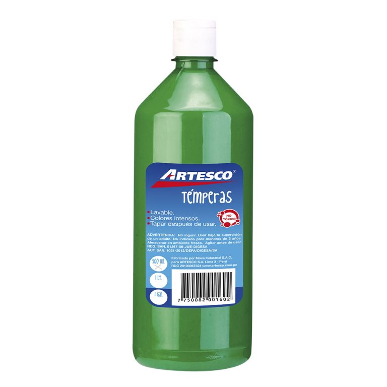 TEMPERA ARTESCO X 500 ML VERDE