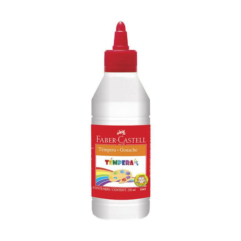 TEMPERA FABER CASTELL X 250 ML BLANCO