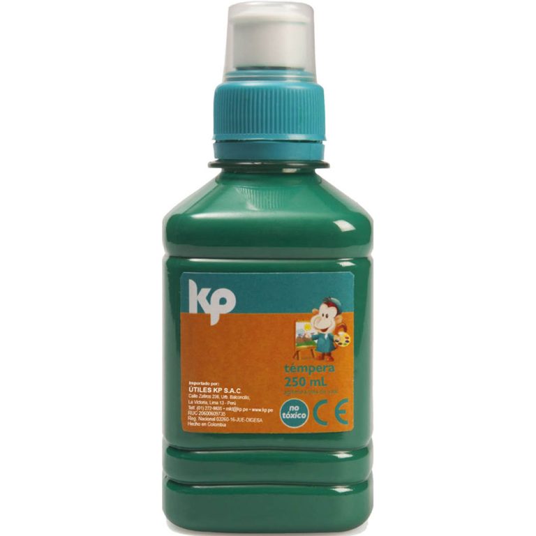 TEMPERA KP 250ML VERDE