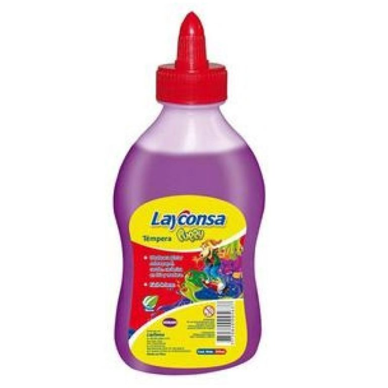 TEMPERA LAYCONSA X 250ML MORADO