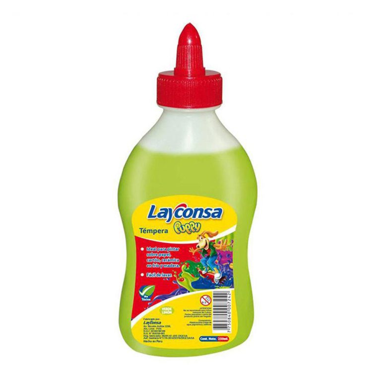 TEMPERA LAYCONSA X 250ML NEON VERDE