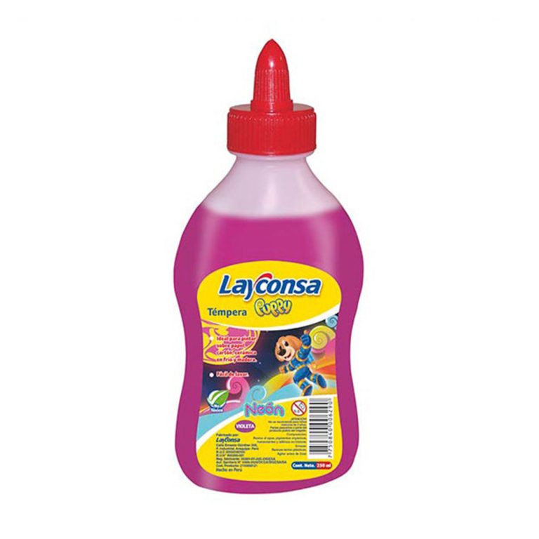 TEMPERA LAYCONSA X 250ML NEON VIOLETA