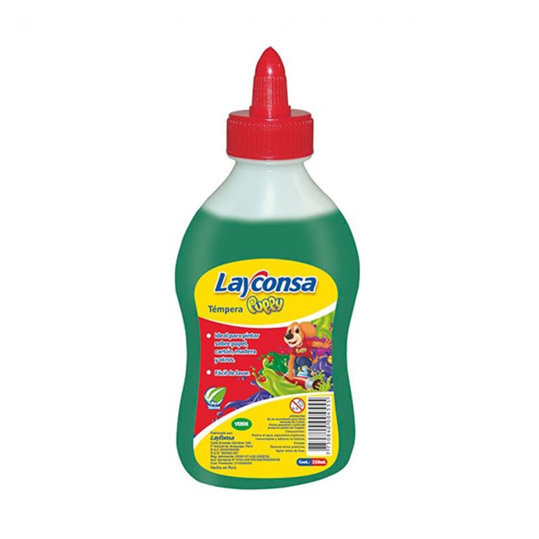 TEMPERA LAYCONSA X 250ML VERDE