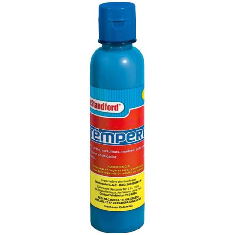 TEMPERA STANDFORD X 250ML CELESTE