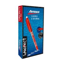 Boligrafo Artesco Inkorrect Rojo Gel Borrable - Imagen 2
