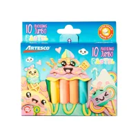 Plastilina Artesco Pastel Jumbo X 10