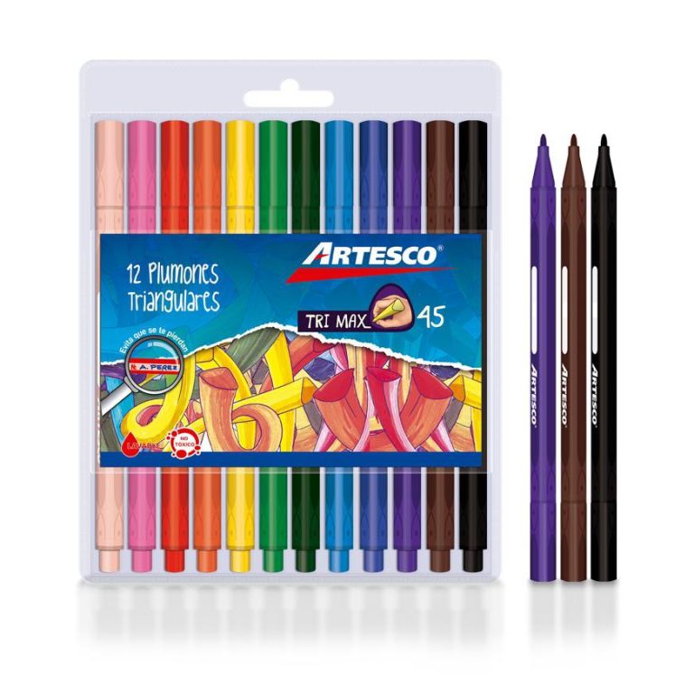 PLUMON ARTESCO TRIMAX A-45 X 12 estuche